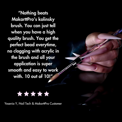 Premium 100% Kolinsky Brush