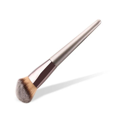 1Pcs Makeup Brush High Quality Champagne Gold Color Professional Brushes For Makeup Powder Foundation Bronzer T01386