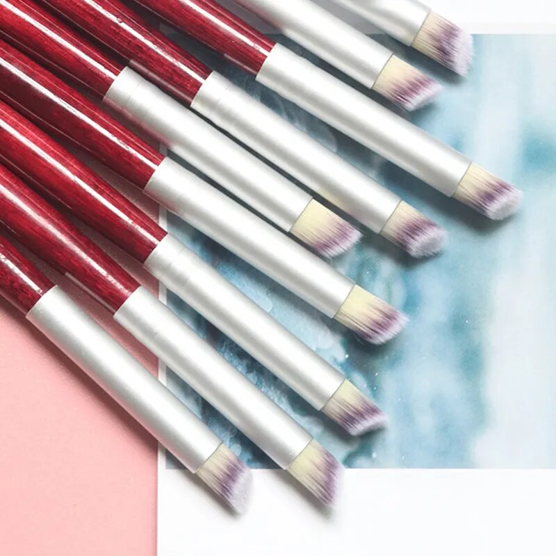 1Pcs Gradient Head Nail Art Brush UV Gel Painting Drawing Manicure Pen Tools DIY Accessory Pigment Gradient Pen Nail Painting