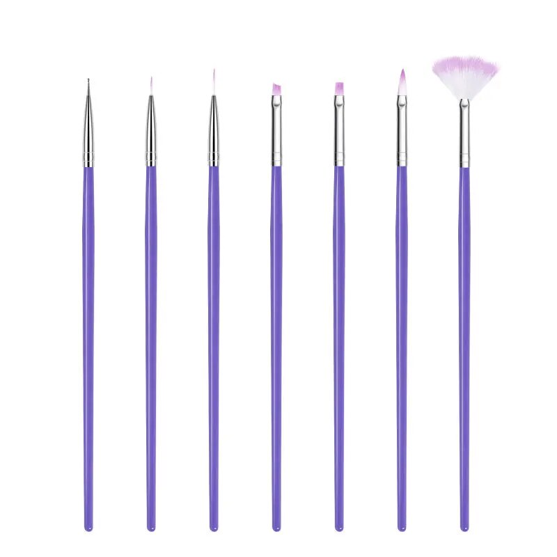 Nail Brush For Manicure Gel Brush For Nail Art 15Pcs/Set Nail Brush Acrylic Liquid Powder Carving Gel Brush