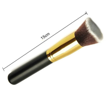 1 PC New Fashion Women Flat Kabuki Brushes Cosmetic Face Nose Powder Foundation Eye Shadow Makeup Tool