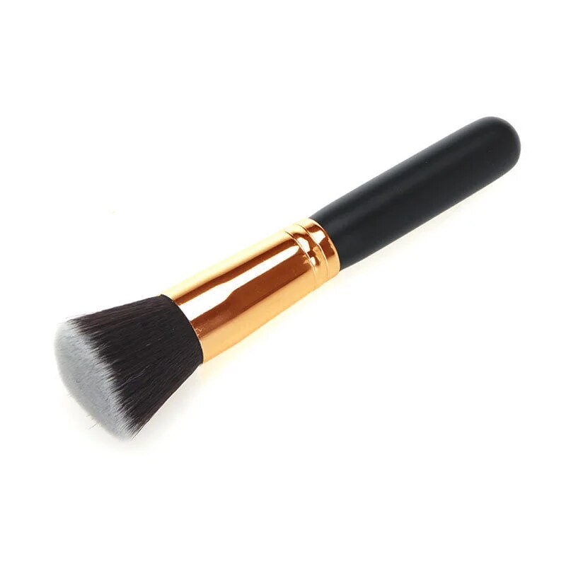 1 PC New Fashion Women Flat Kabuki Brushes Cosmetic Face Nose Powder Foundation Eye Shadow Makeup Tool