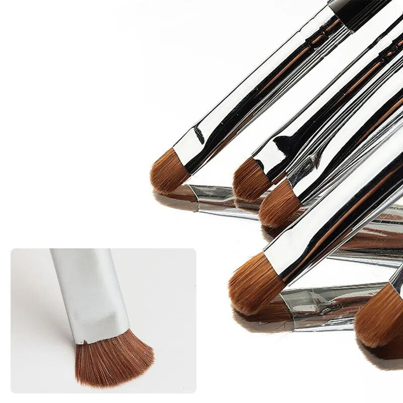 3pcs/Set Kolinsky Sable French Brushes Dual Head Nail Dotting Pen  Drawing Rhinestone Painting Tools DIY Manicure Accessories