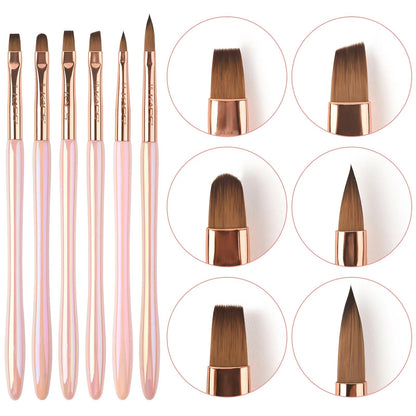 KADS 15/13/12Pc Nail Gel Brush Set for Nails Art French Thin Liner Manicure Drawing Brush Phototherapy Pen Nail Decoration Brush